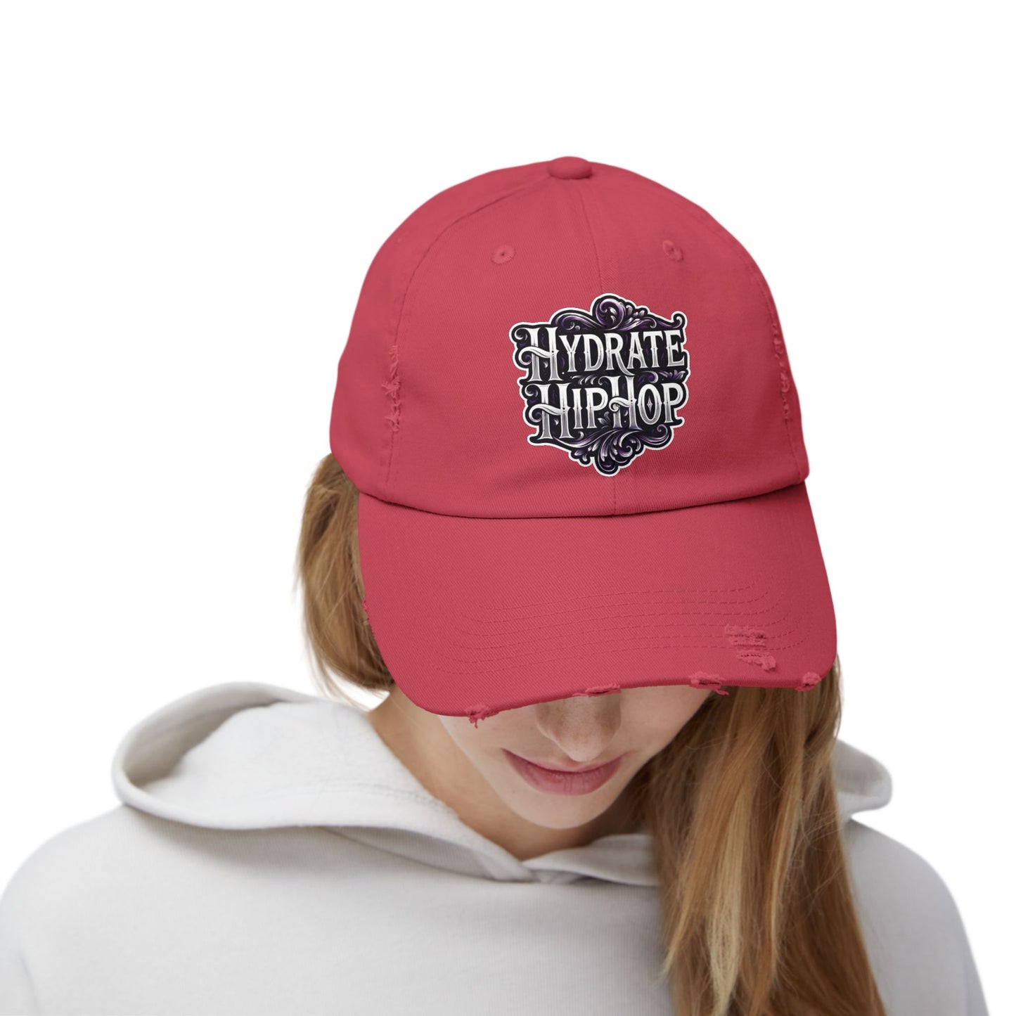 Hydrate Hip Hop Distressed Cap