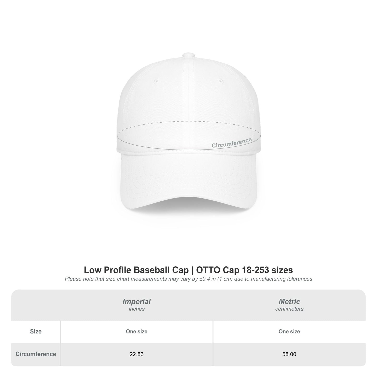 Original Soul Low Profile Baseball Cap — Retro Script Embroidered Hat