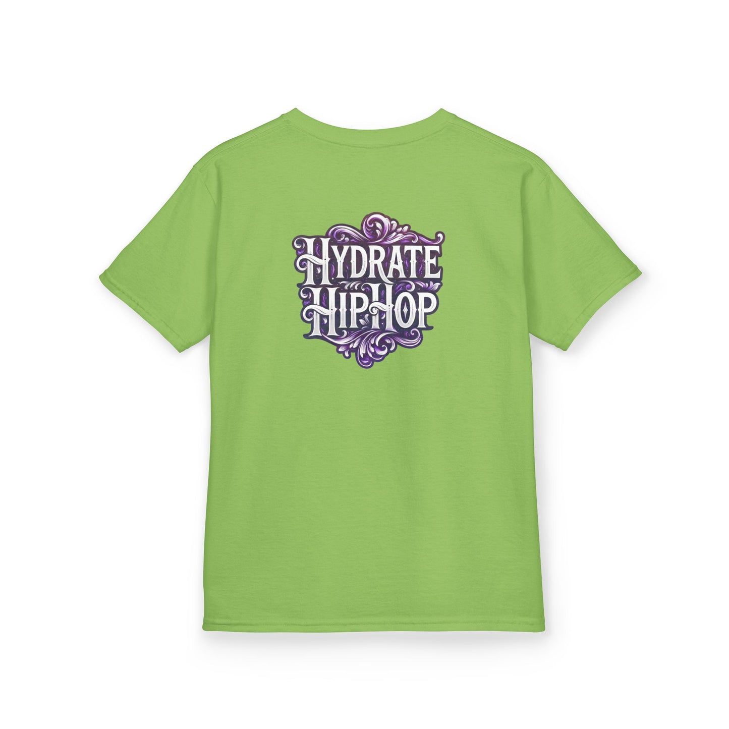 Kids Tee — "Original Soul" Front, "Hydrate Hip-Hop" Back Artistic Graphic