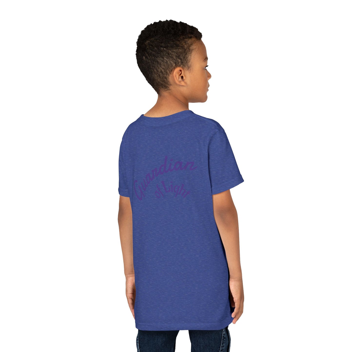 Youth Tee — Guardian of Light Fantasy Sword Graphic