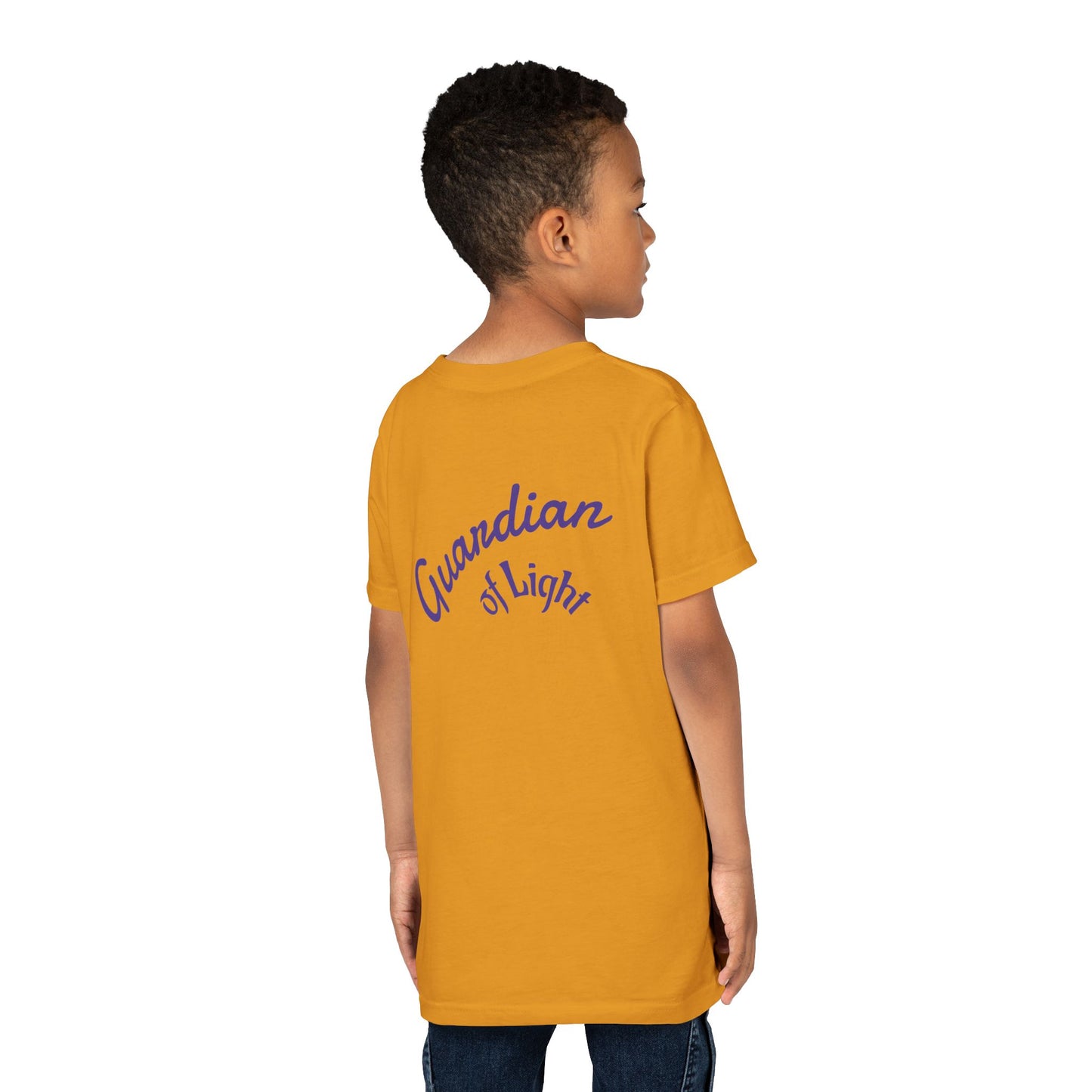 Youth Tee — Guardian of Light Fantasy Sword Graphic