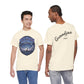 Hydrate Hip Hop Tee — 'Hydrate HipHop' Night Sky Graphic T-Shirt (Guardian of Light on Back)