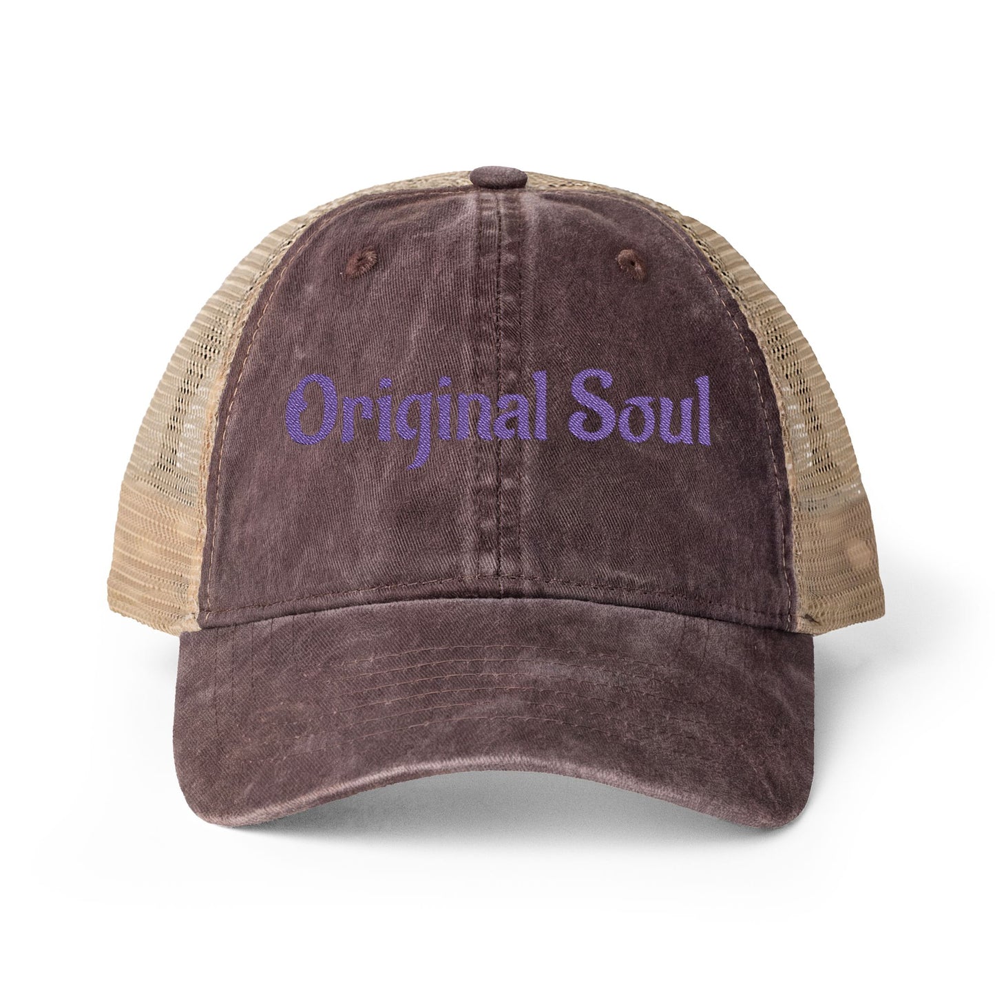 Original Soul Women's Washed Mesh-Back Cap