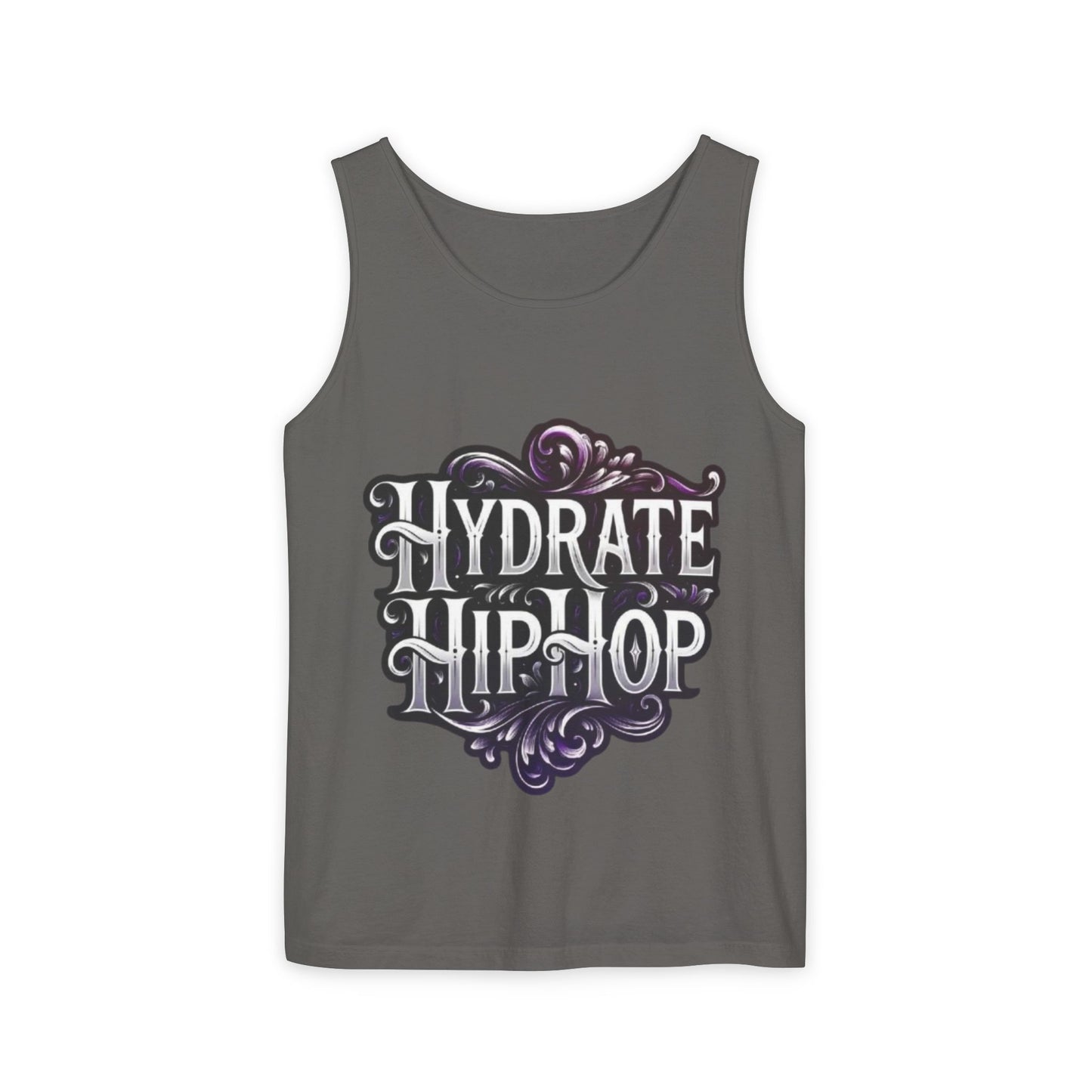 Hydrate Hip Hop Tank Top – Vintage Script Fitness & Streetwear Tee