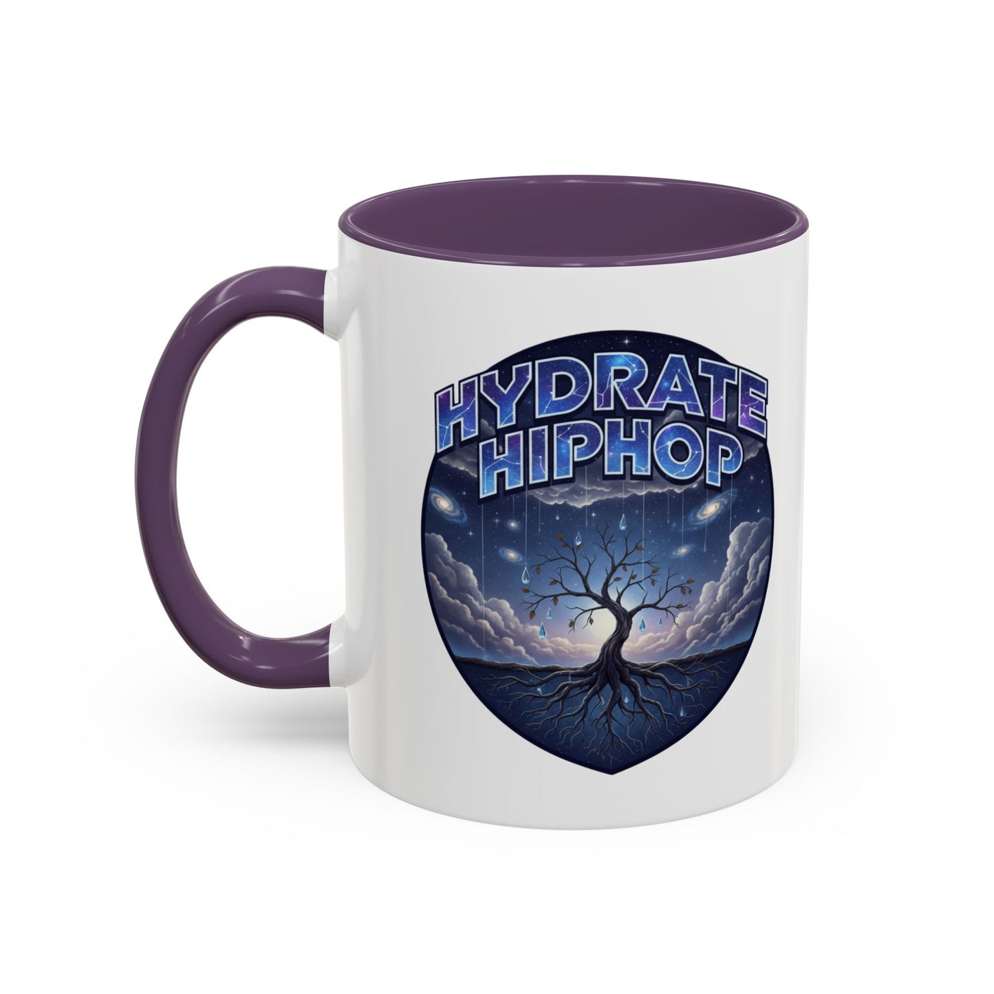 Hydrate HipHop Coffee Mug — Cosmic Tree Accent Mug (11/15oz)