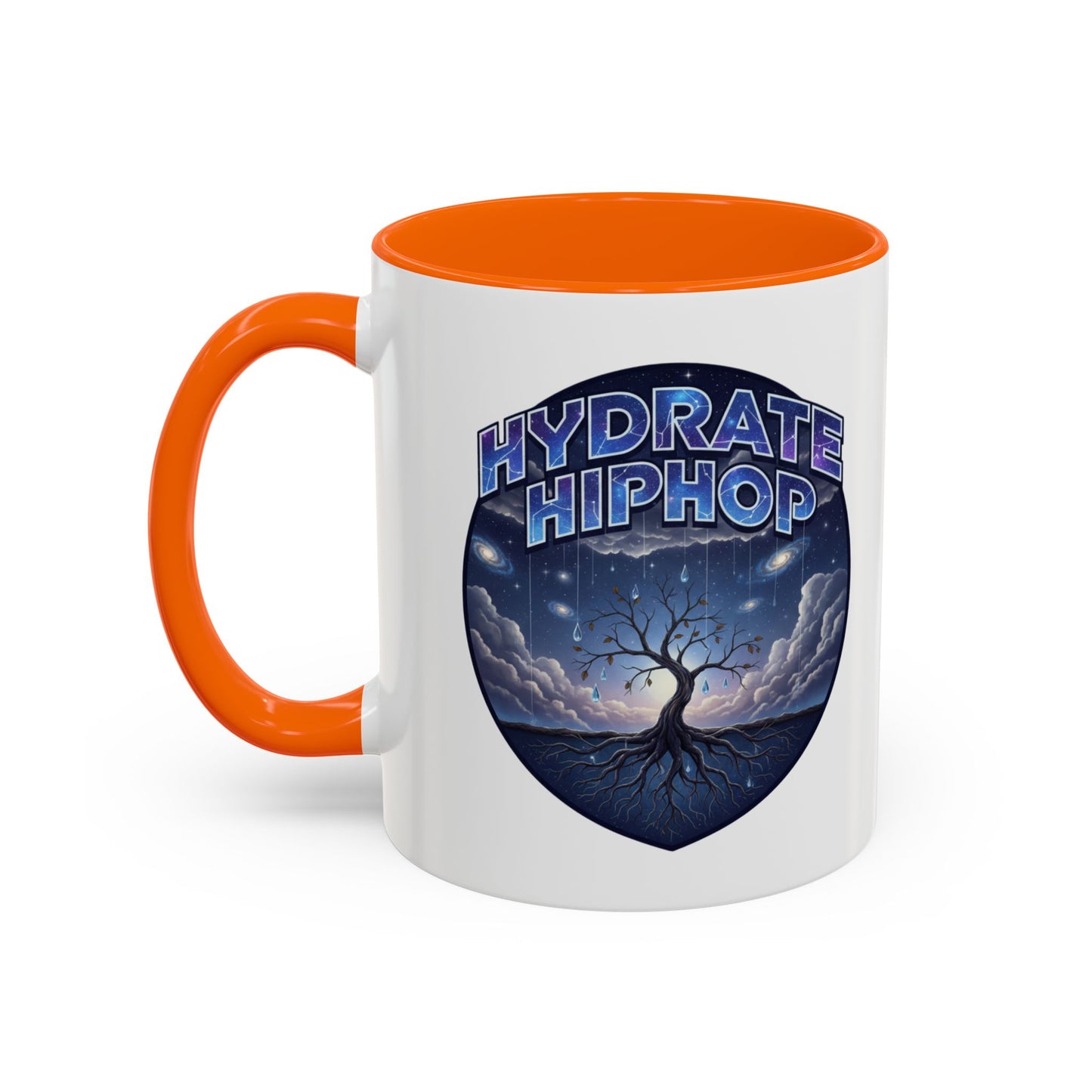 Hydrate HipHop Coffee Mug — Cosmic Tree Accent Mug (11/15oz)