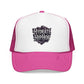 Hydrate Hip Hop Trucker Hat - Retro Script Foam Mesh Cap
