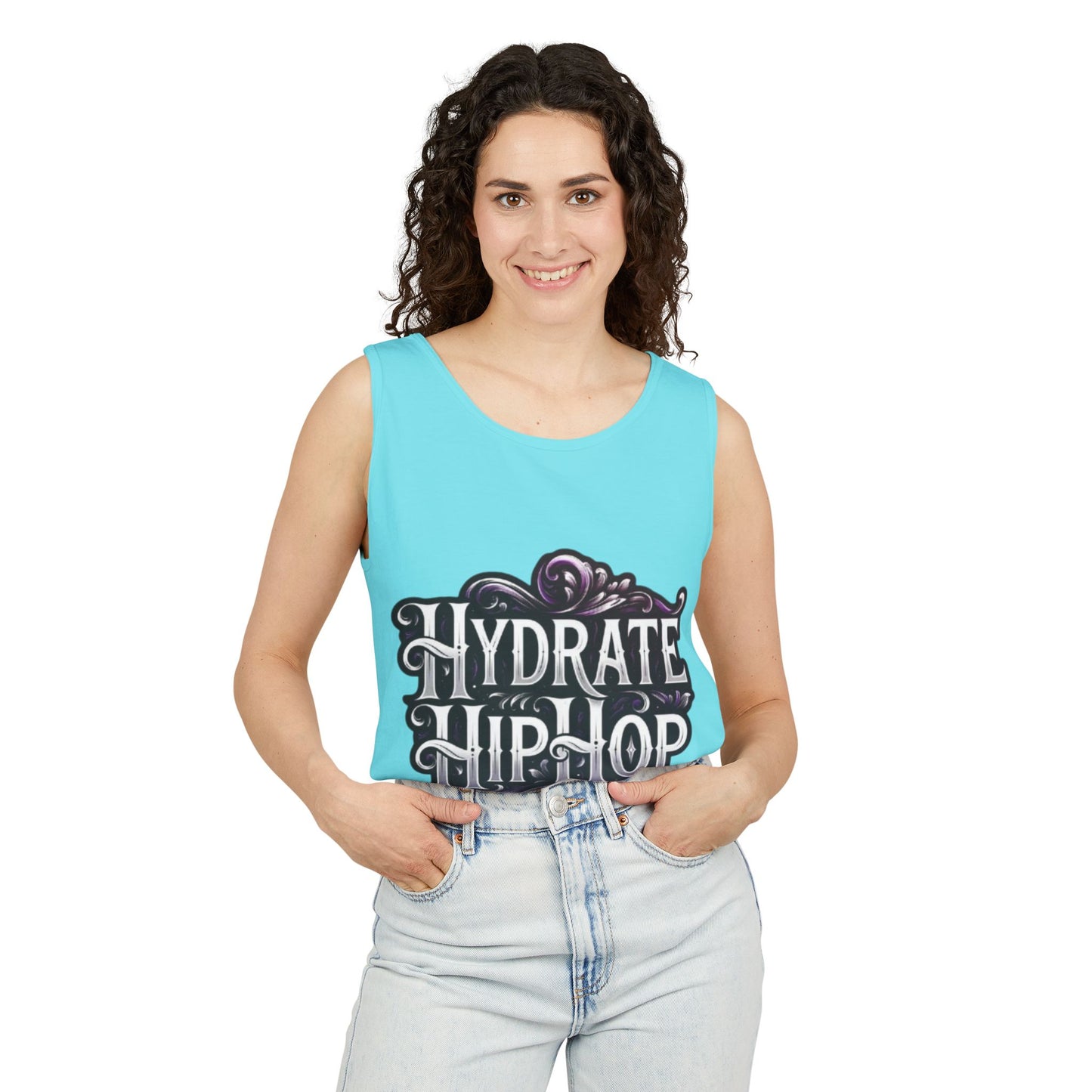 Hydrate Hip Hop Tank Top – Vintage Script Fitness & Streetwear Tee