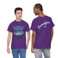 Hydrate Hip Hop Tee — 'Hydrate HipHop' Night Sky Graphic T-Shirt (Guardian of Light on Back)