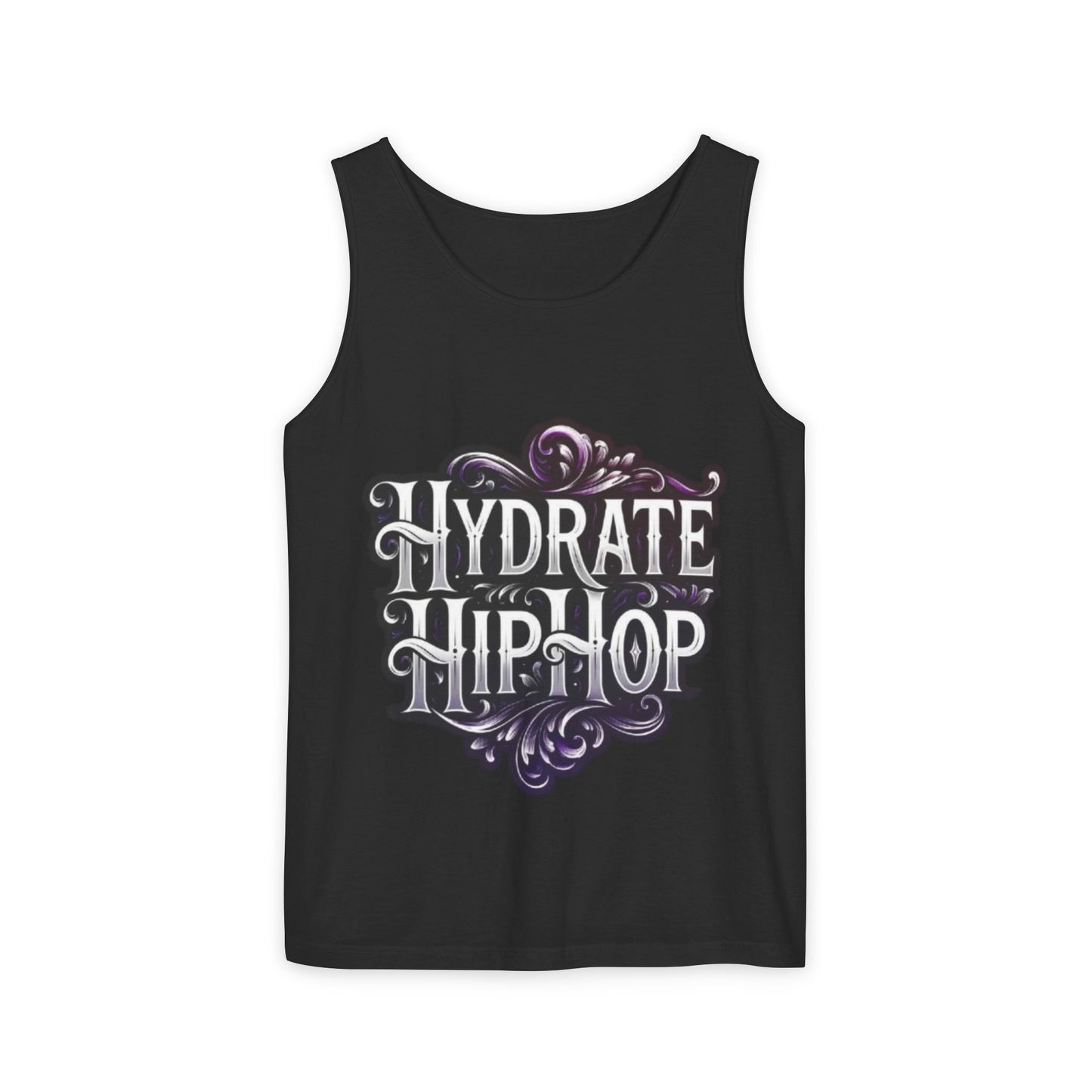 Hydrate Hip Hop Tank Top – Vintage Script Fitness & Streetwear Tee