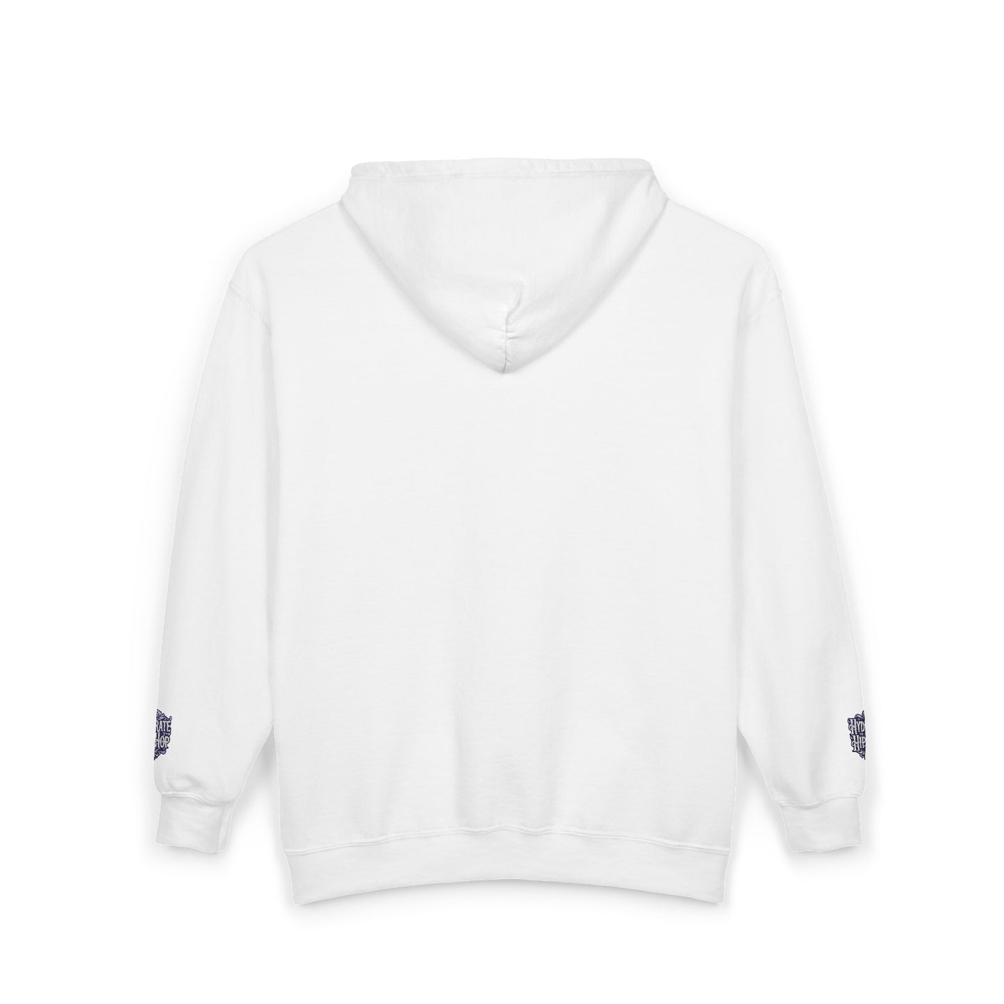 Original Soul Zip Hoodie — Minimal Embroidered Full-Zip Sweatshirt