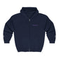 Original Soul Zip Hoodie — Minimal Embroidered Full-Zip Sweatshirt