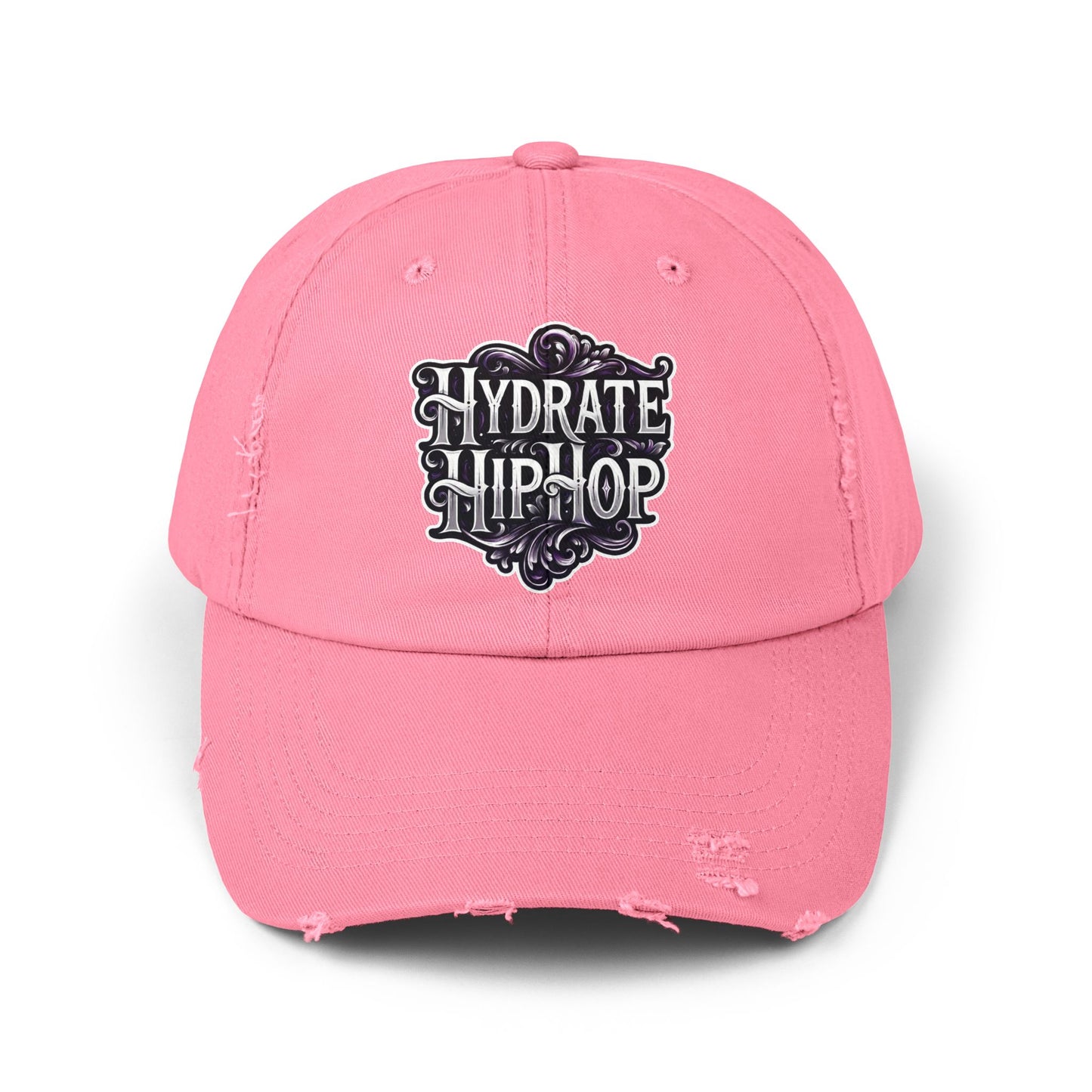 Hydrate Hip Hop Distressed Cap