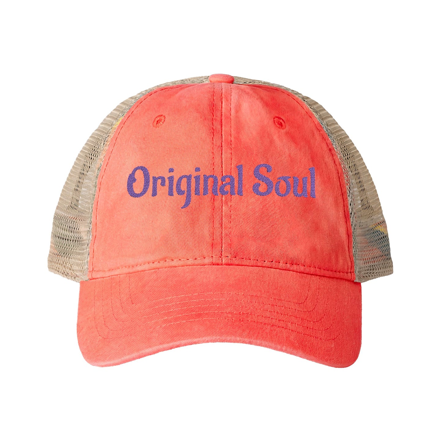 Original Soul Women's Washed Mesh-Back Cap