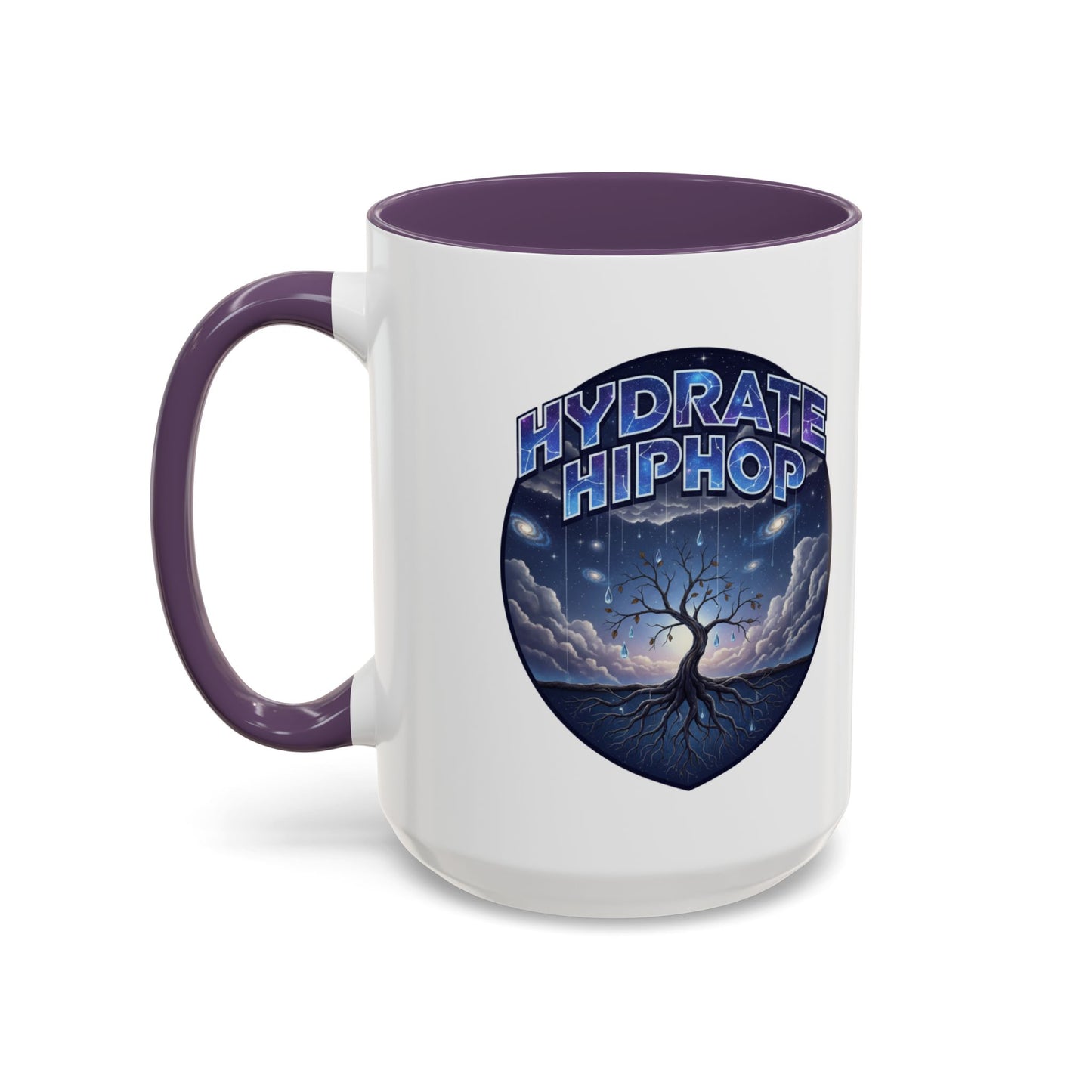 Hydrate HipHop Coffee Mug — Cosmic Tree Accent Mug (11/15oz)