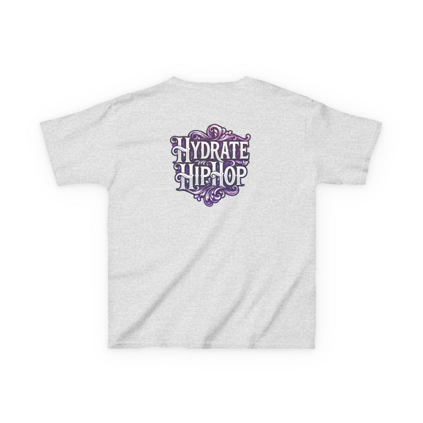 Kids Tee — "Original Soul" Front, "Hydrate Hip-Hop" Back Artistic Graphic