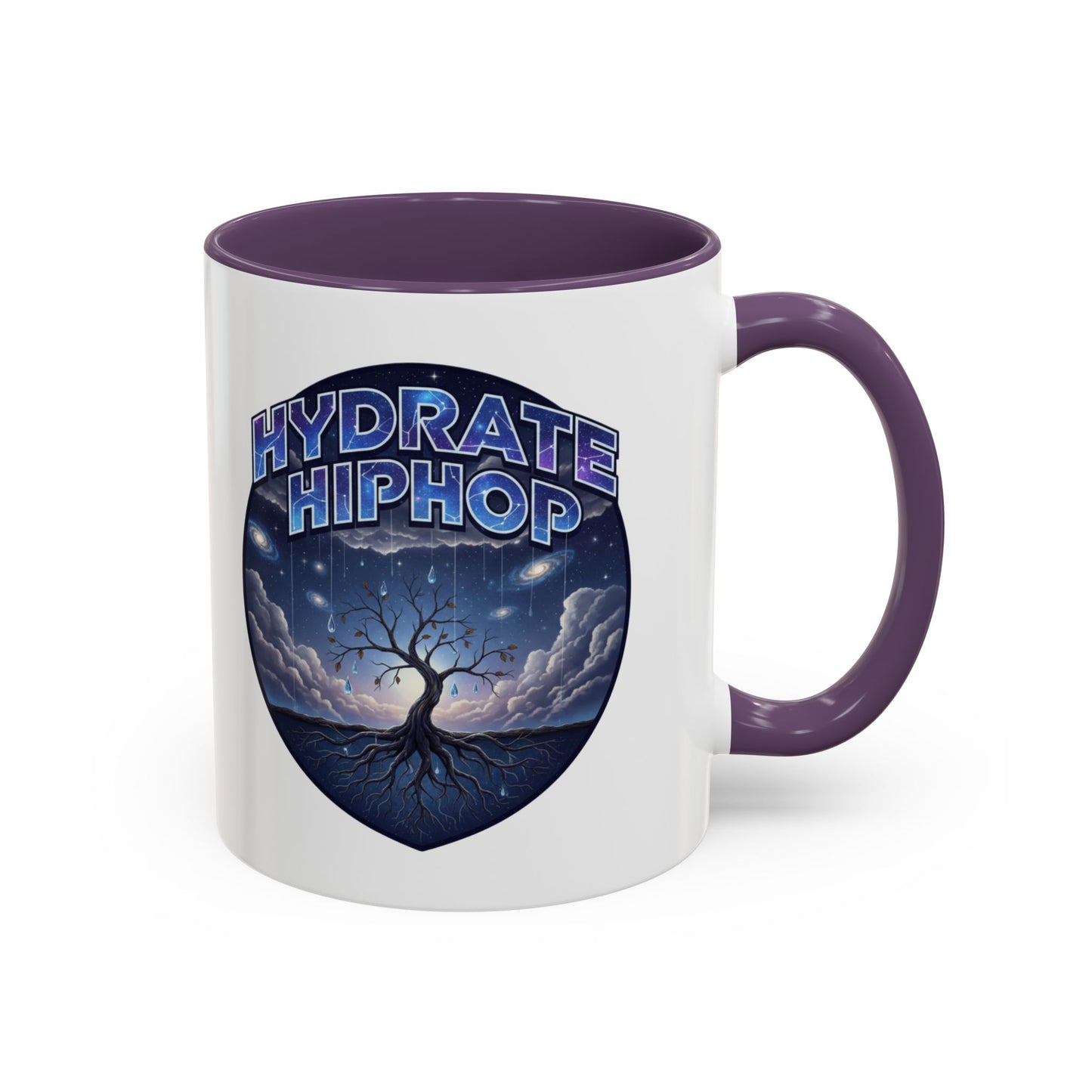 Hydrate HipHop Coffee Mug — Cosmic Tree Accent Mug (11/15oz)
