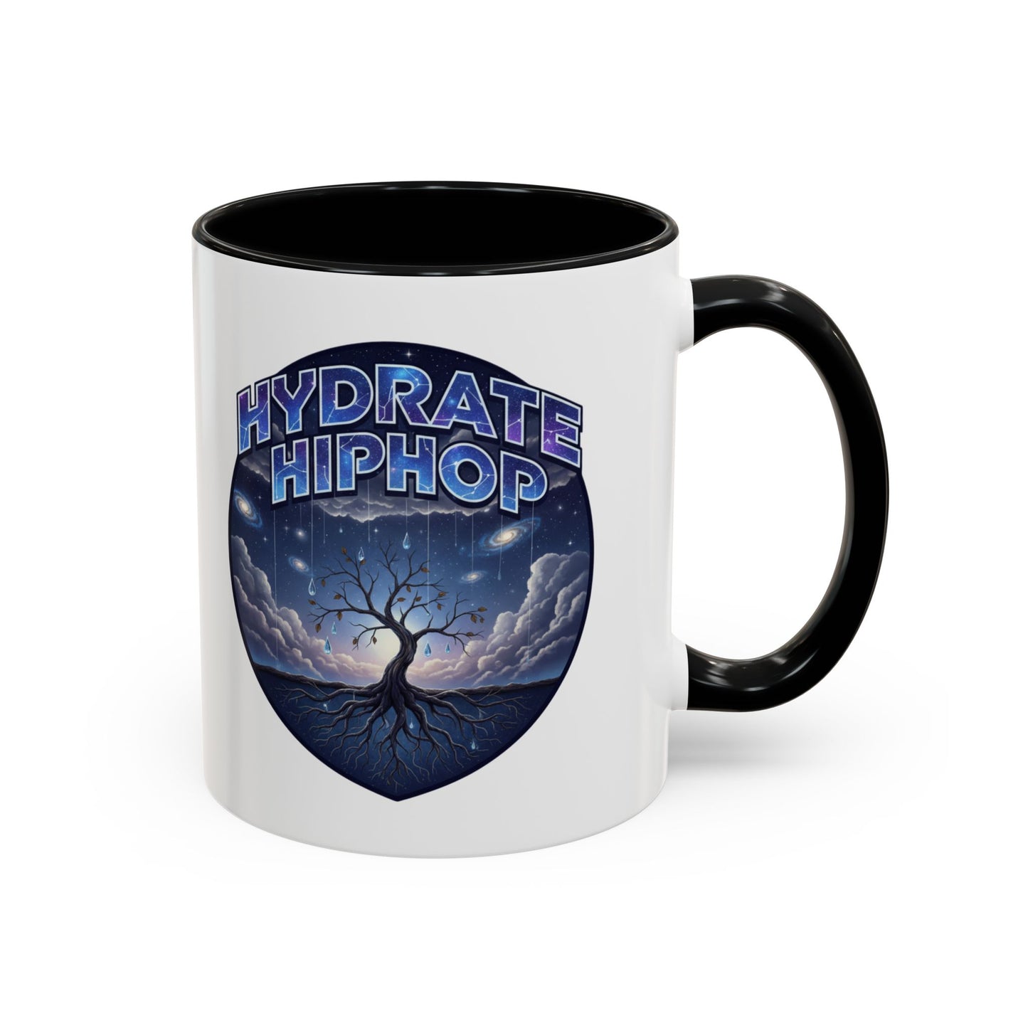 Hydrate HipHop Coffee Mug — Cosmic Tree Accent Mug (11/15oz)