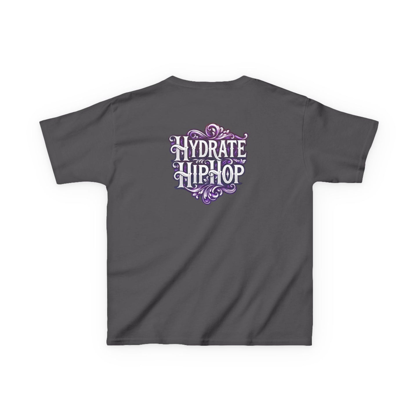 Kids Tee — "Original Soul" Front, "Hydrate Hip-Hop" Back Artistic Graphic