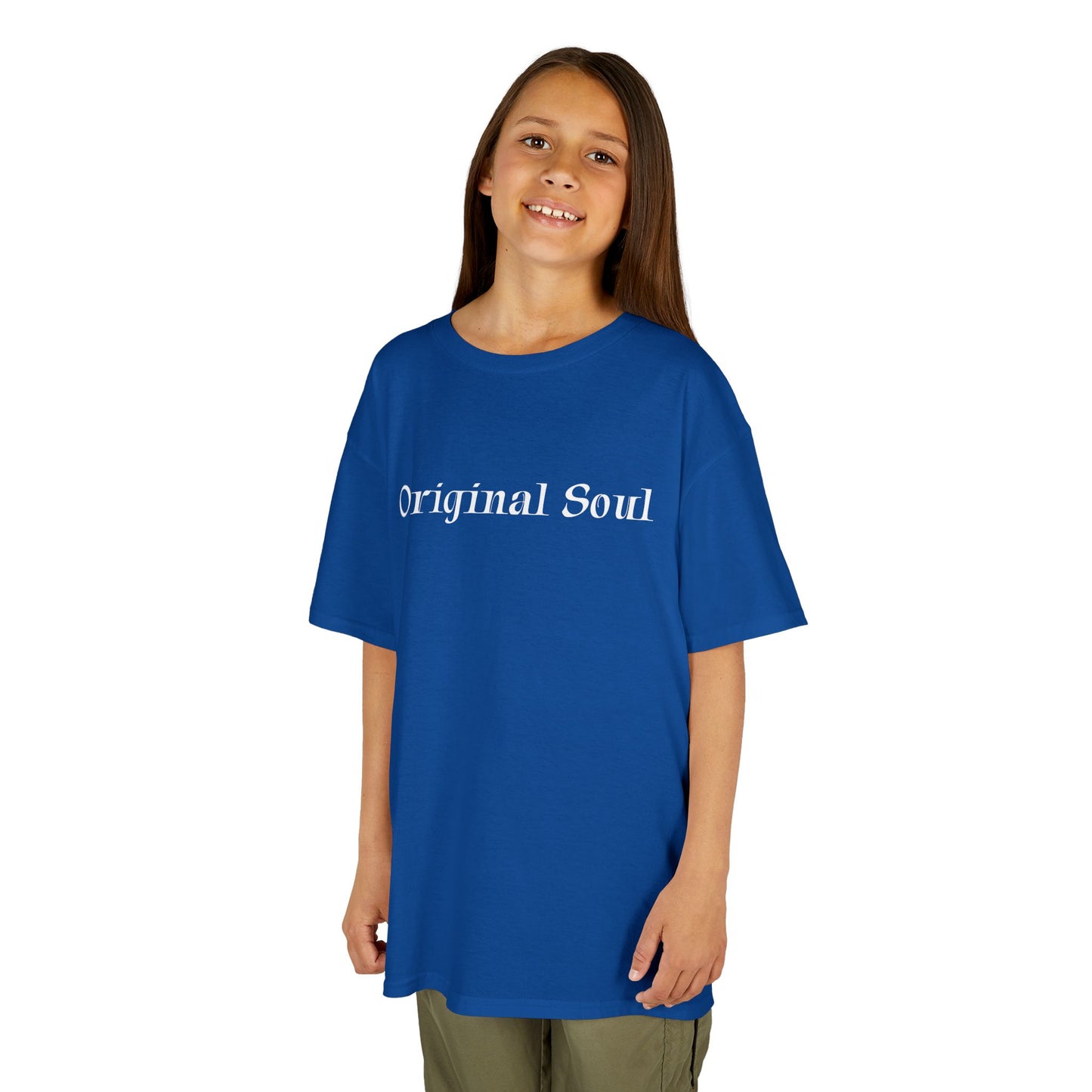 Kids Tee — "Original Soul" Front, "Hydrate Hip-Hop" Back Artistic Graphic