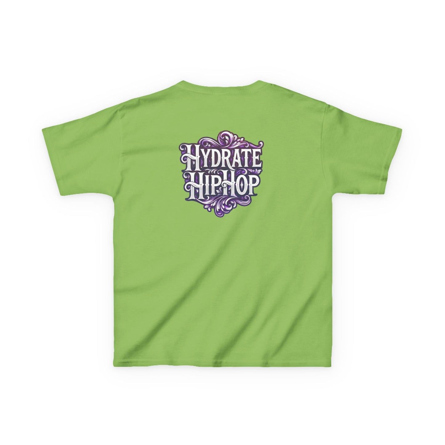 Kids Tee — "Original Soul" Front, "Hydrate Hip-Hop" Back Artistic Graphic