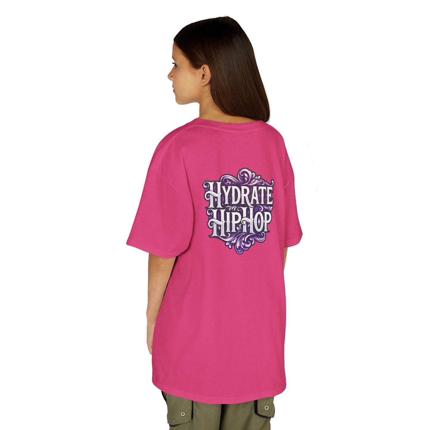 Kids Tee — "Original Soul" Front, "Hydrate Hip-Hop" Back Artistic Graphic