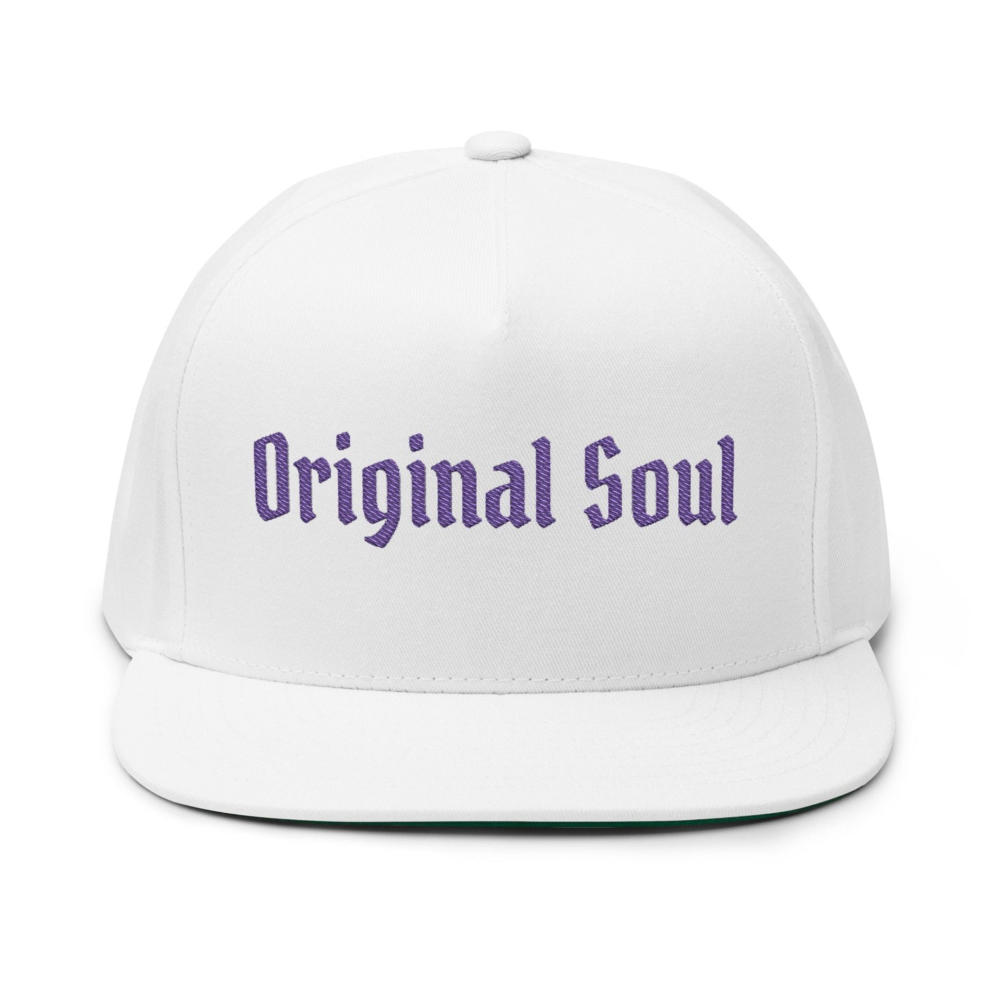 Original Soul Embroidered Flat Bill Cap