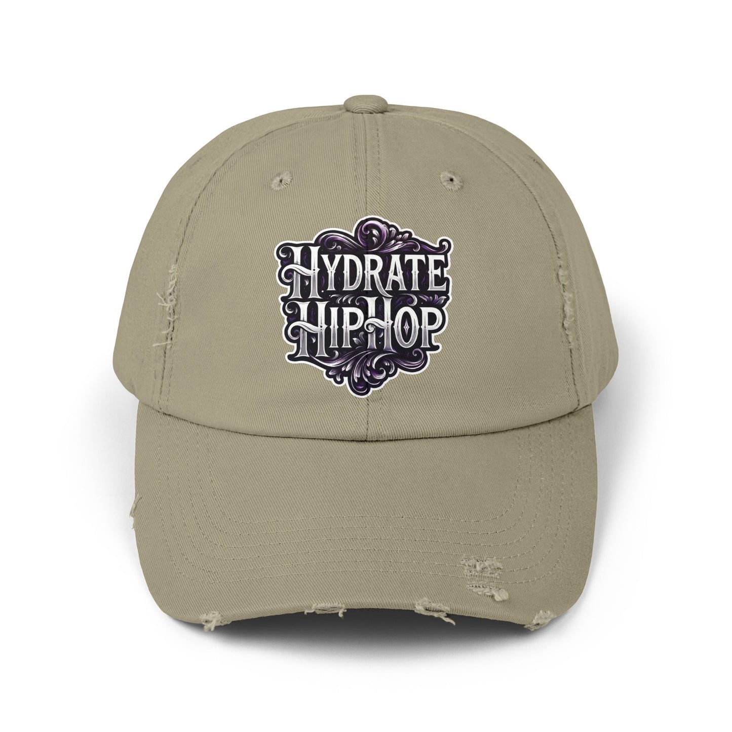 Hydrate Hip Hop Distressed Cap