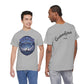 Hydrate Hip Hop Tee — 'Hydrate HipHop' Night Sky Graphic T-Shirt (Guardian of Light on Back)