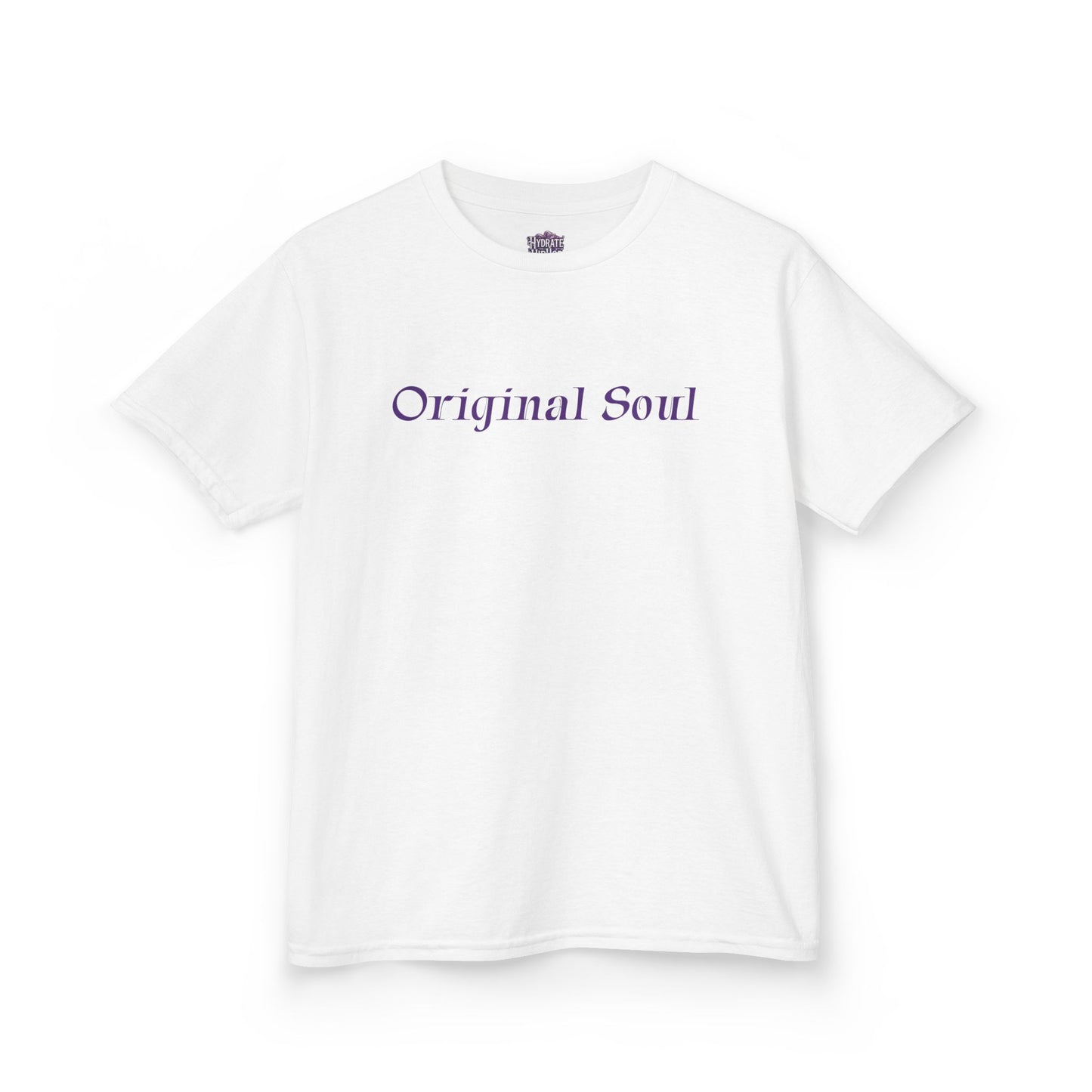 Kids Tee — "Original Soul" Front, "Hydrate Hip-Hop" Back Artistic Graphic