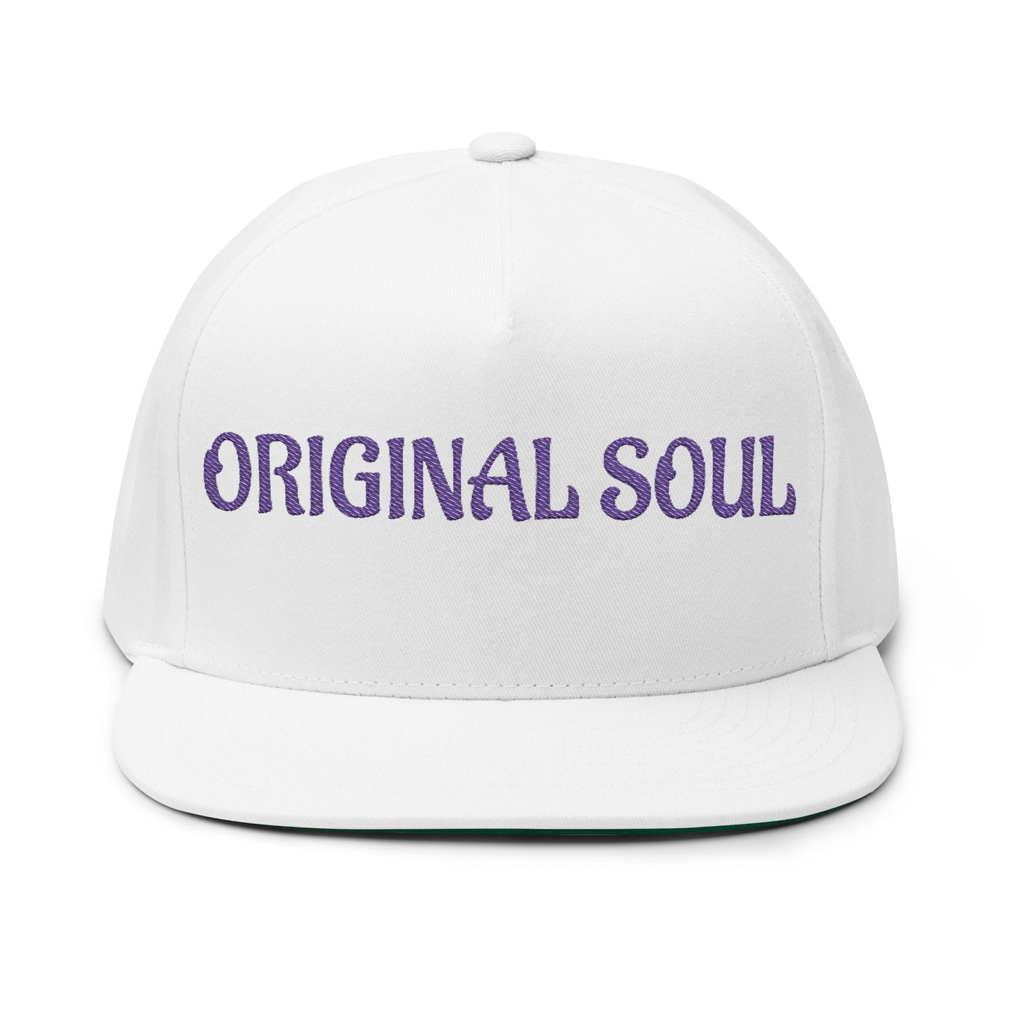 Original Soul Embroidered Flat Bill Cap