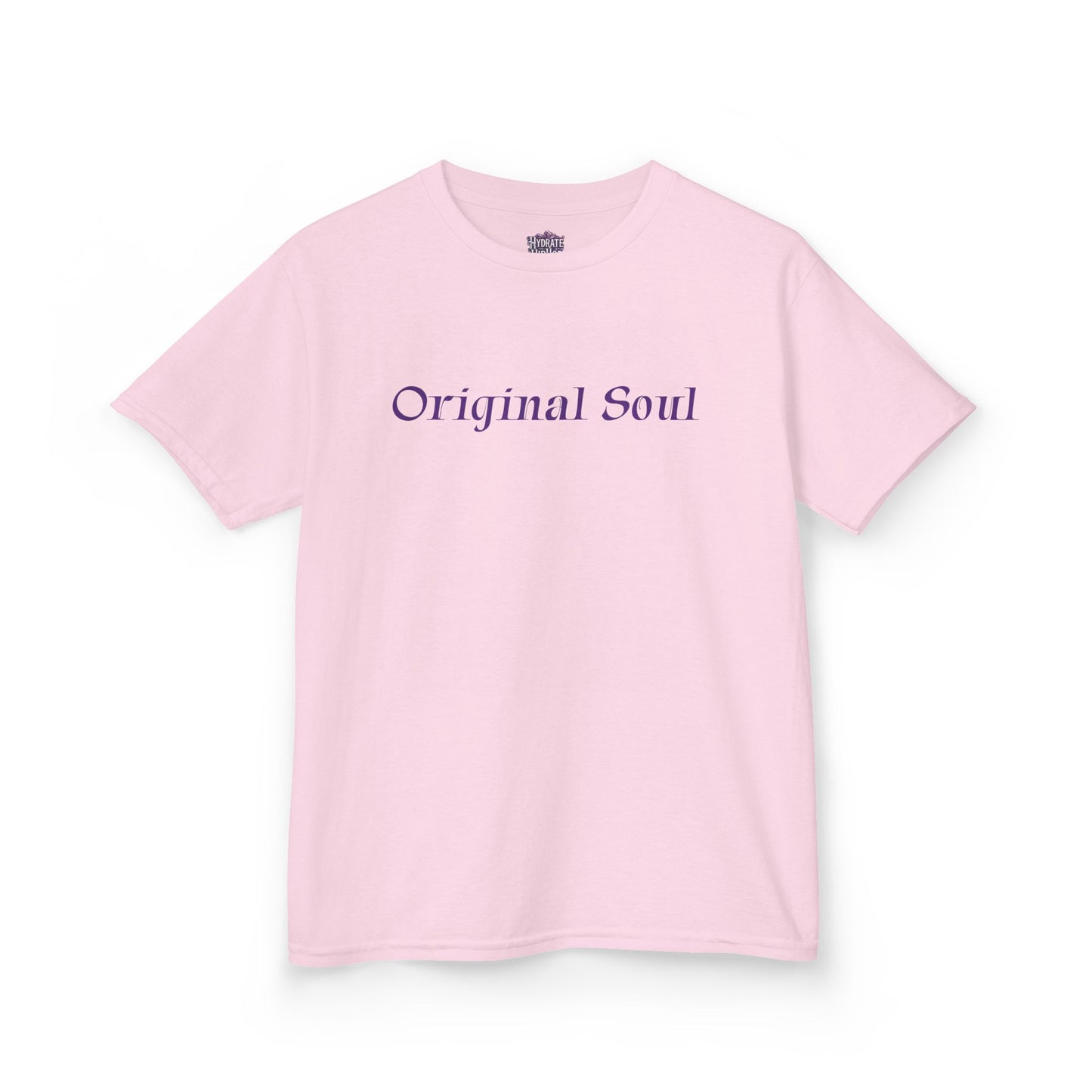 Kids Tee — "Original Soul" Front, "Hydrate Hip-Hop" Back Artistic Graphic
