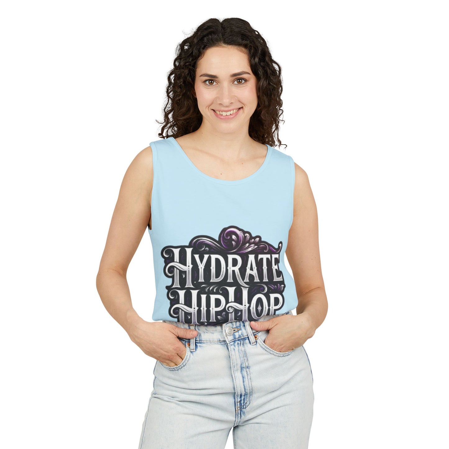 Hydrate Hip Hop Tank Top – Vintage Script Fitness & Streetwear Tee