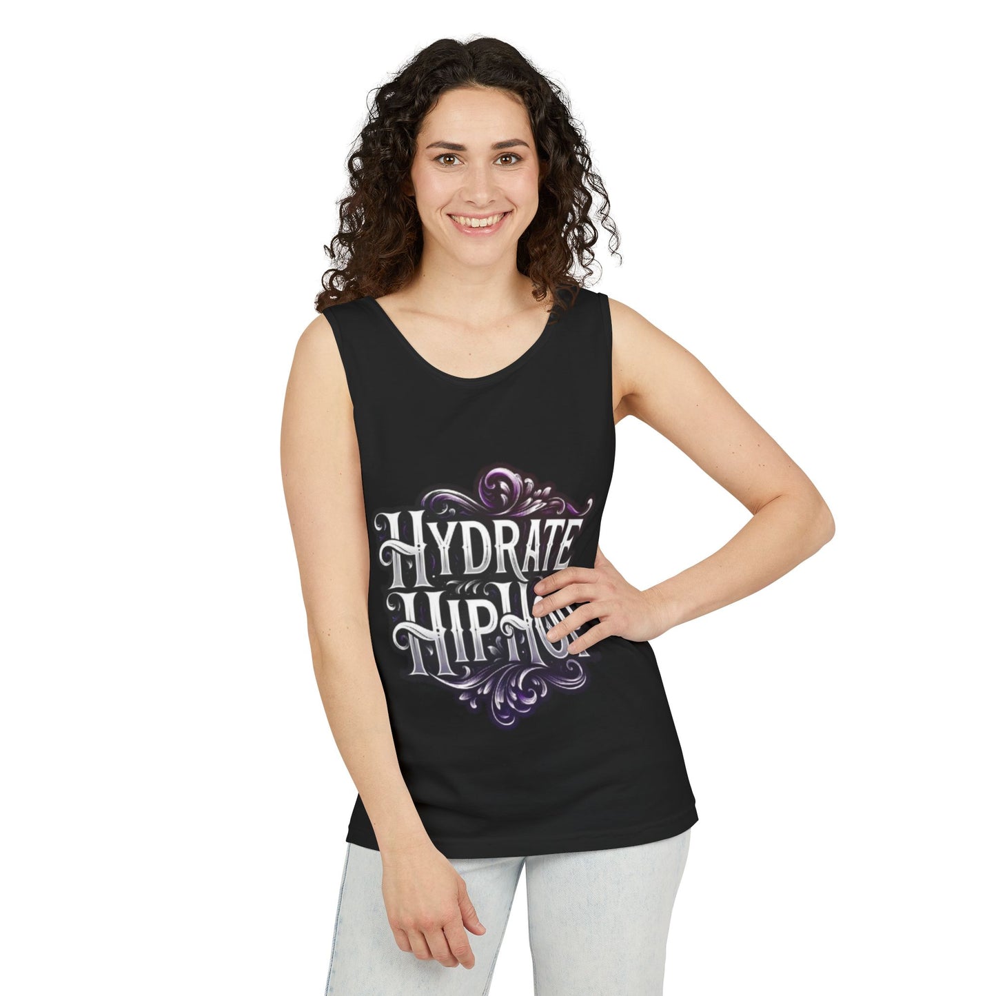 Hydrate Hip Hop Tank Top – Vintage Script Fitness & Streetwear Tee