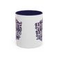 Hydrate Hip Hop Accent Coffee Mug — Purple Typography Tea & Coffee Cup (11/15oz)