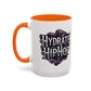Hydrate Hip Hop Accent Coffee Mug – Retro Script Beverage Cup (11/15oz)