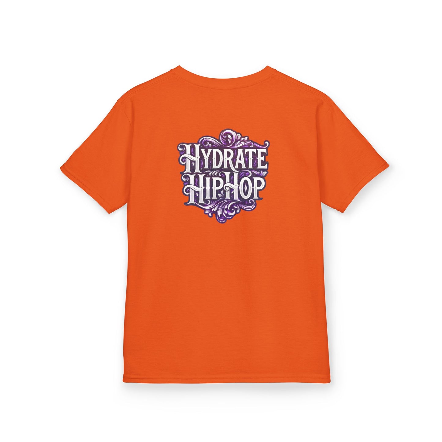 Kids Tee — "Original Soul" Front, "Hydrate Hip-Hop" Back Artistic Graphic