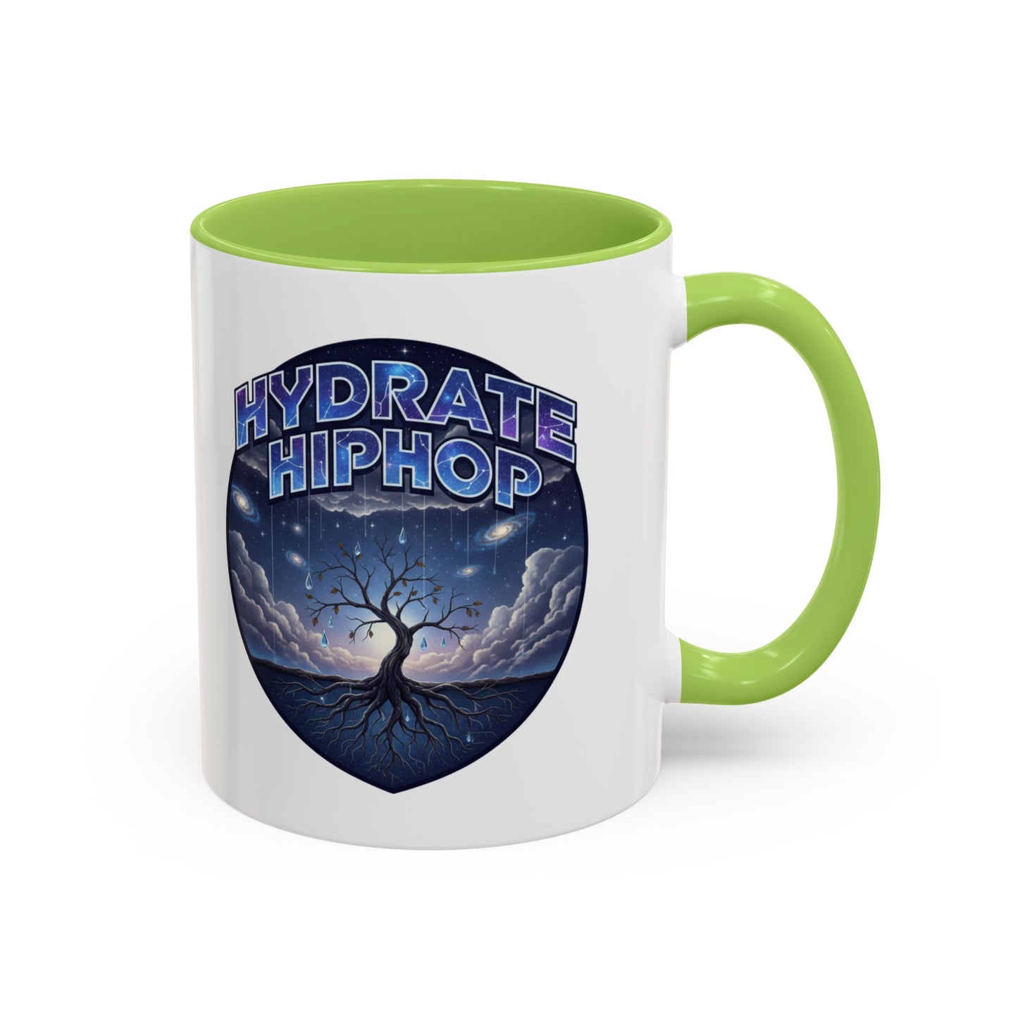 Hydrate HipHop Coffee Mug — Cosmic Tree Accent Mug (11/15oz)