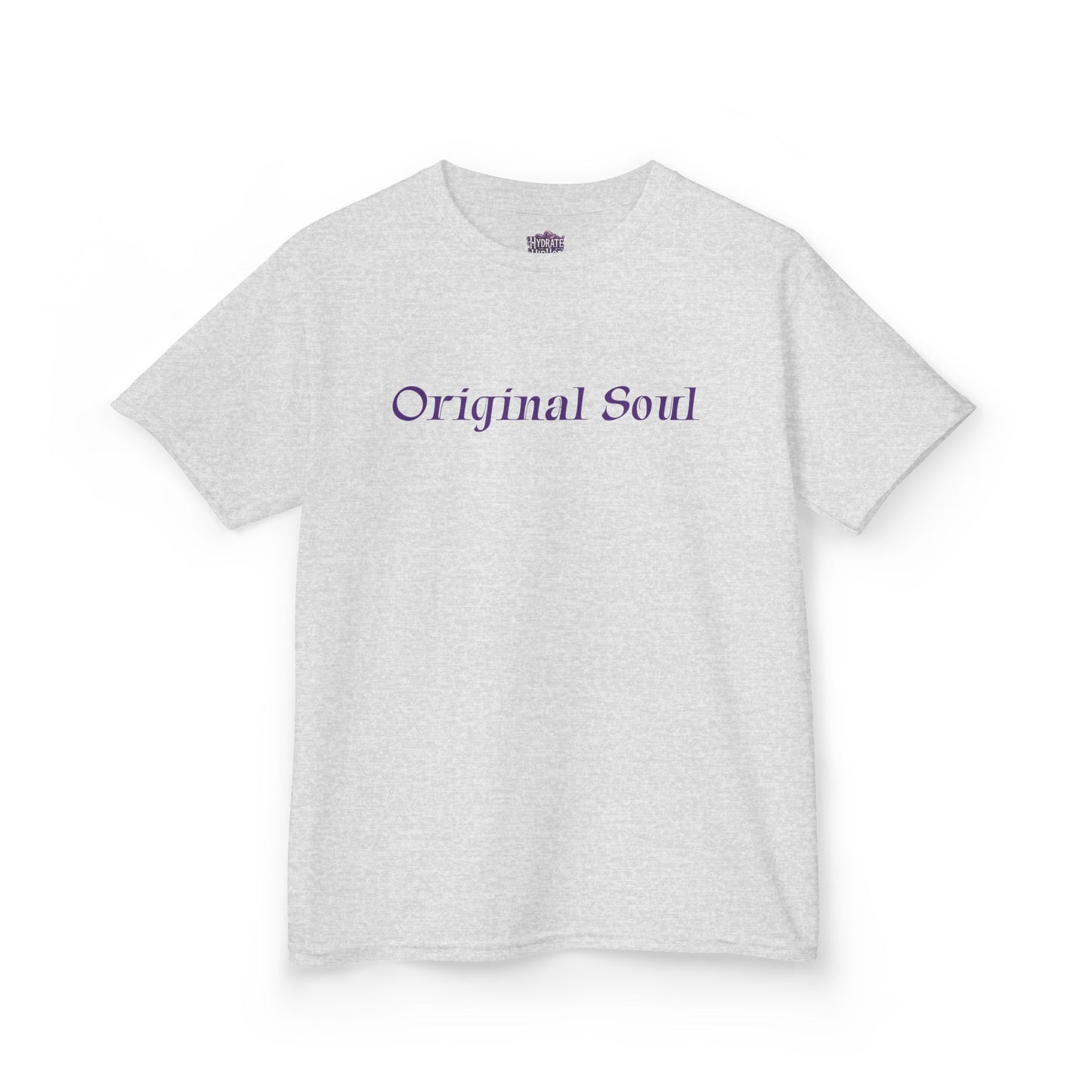 Kids Tee — "Original Soul" Front, "Hydrate Hip-Hop" Back Artistic Graphic