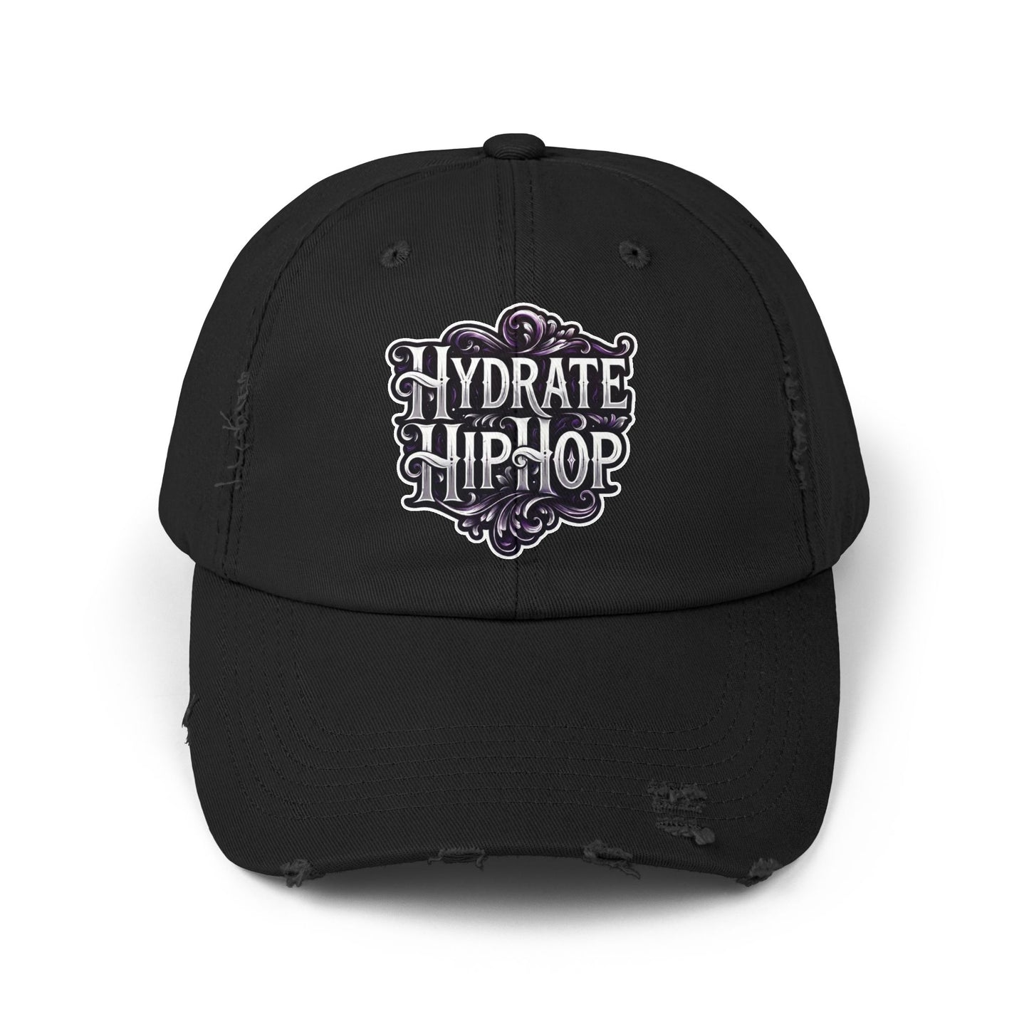 Hydrate Hip Hop Distressed Cap