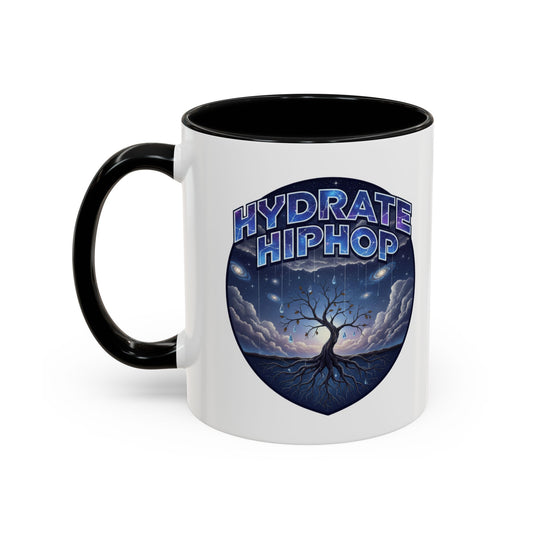 Hydrate HipHop Coffee Mug — Cosmic Tree Accent Mug (11/15oz)