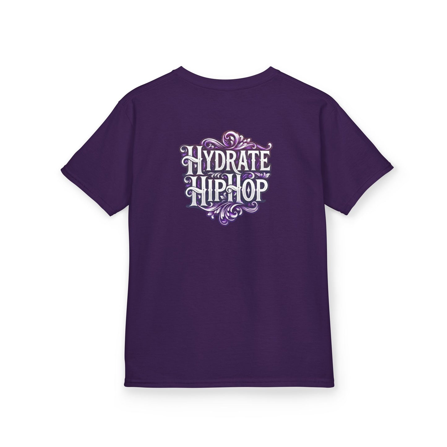 Kids Tee — "Original Soul" Front, "Hydrate Hip-Hop" Back Artistic Graphic
