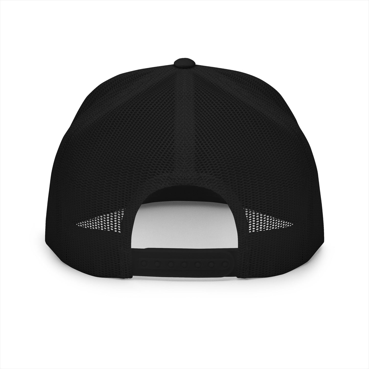 Original Soul Trucker Cap — Embroidered Purple Script Mesh Snapback