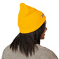 Original Soul Embroidered Beanie — Classic Cuffed Knit Hat