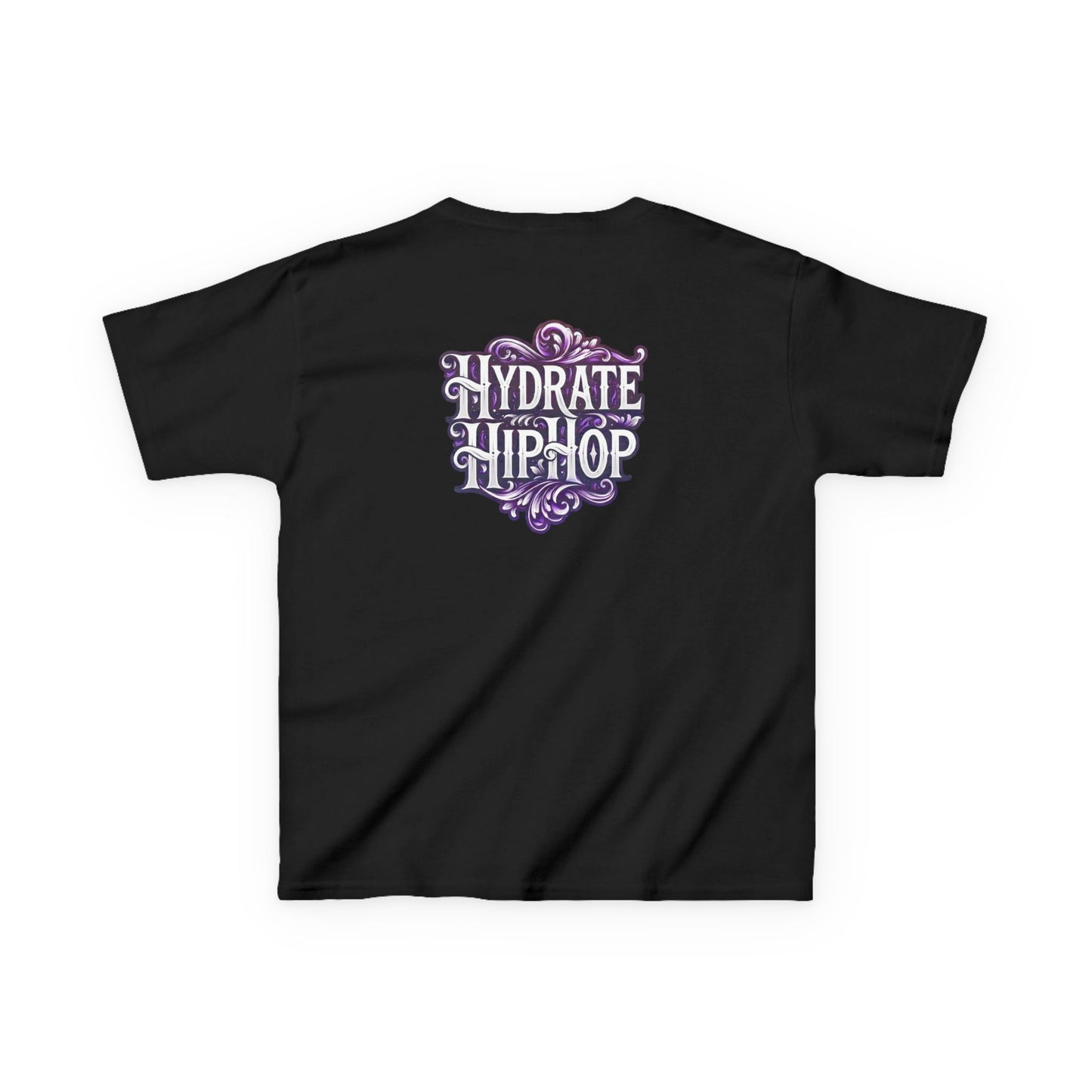 Kids Tee — "Original Soul" Front, "Hydrate Hip-Hop" Back Artistic Graphic