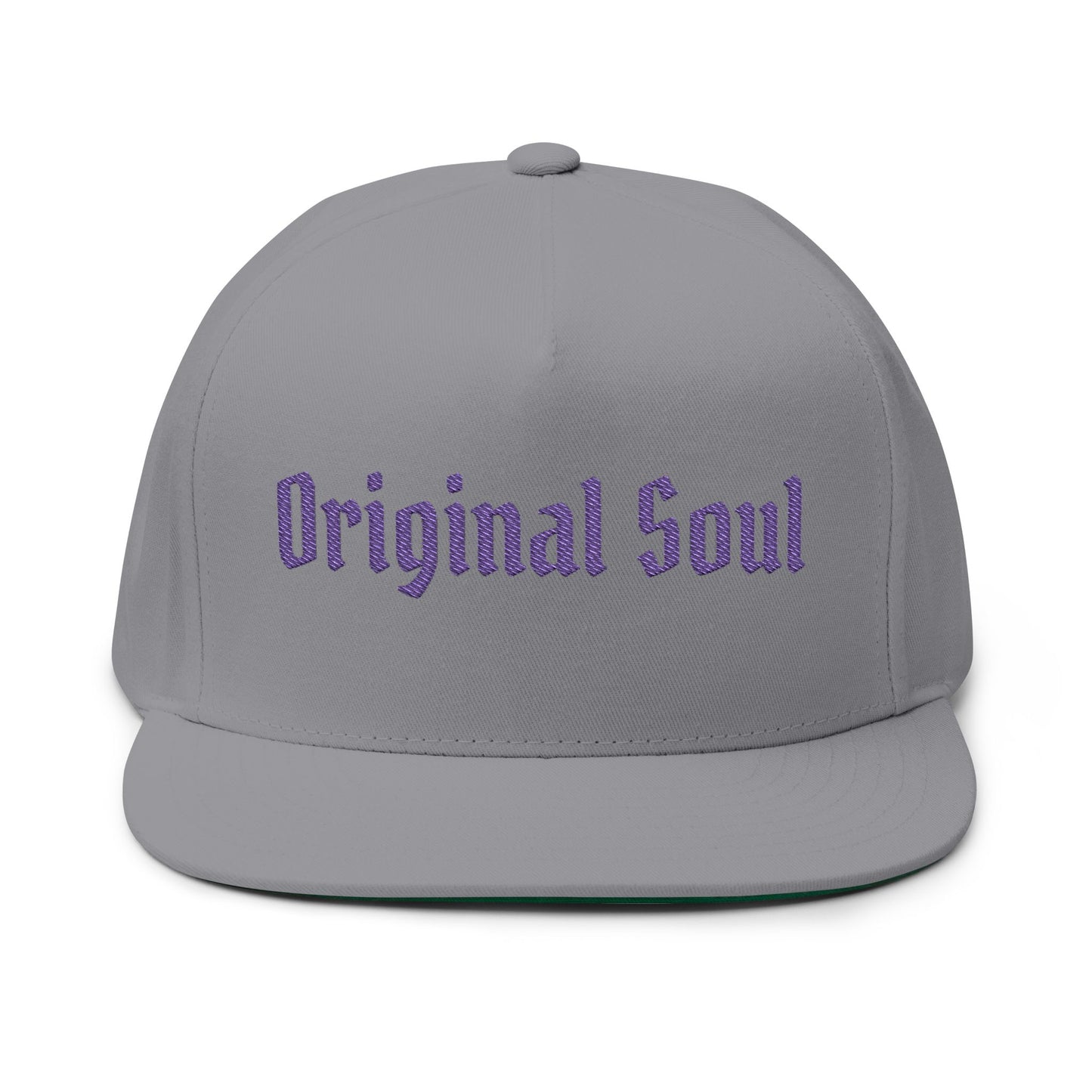 Original Soul Embroidered Flat Bill Cap