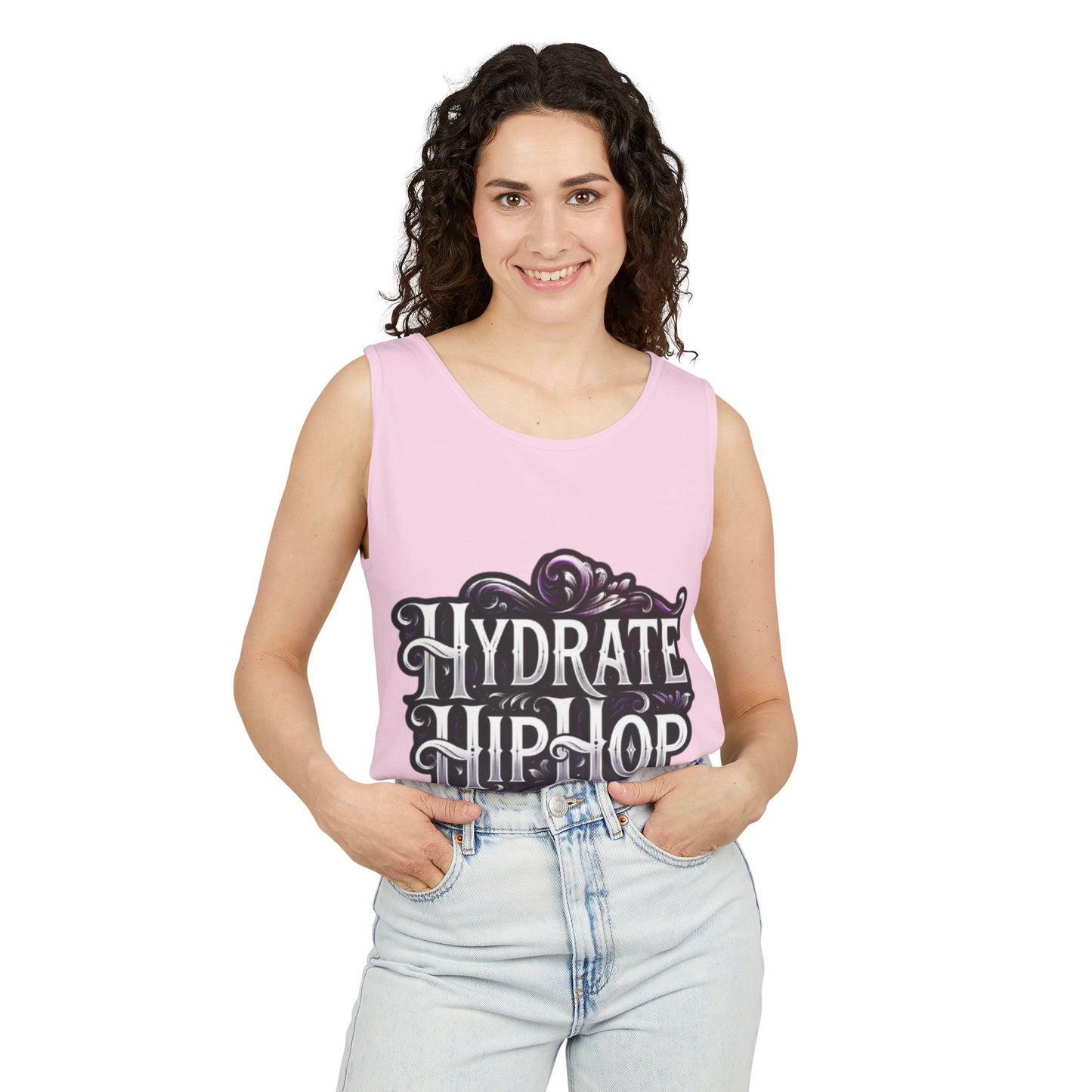 Hydrate Hip Hop Tank Top – Vintage Script Fitness & Streetwear Tee