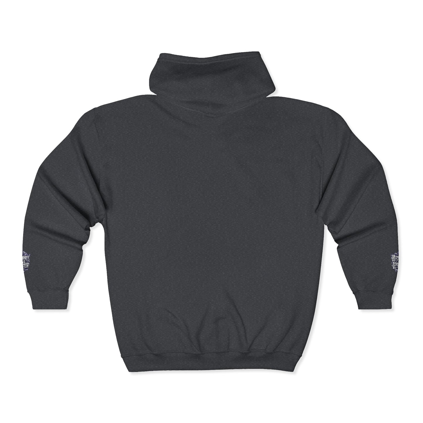 Original Soul Zip Hoodie — Minimal Embroidered Full-Zip Sweatshirt