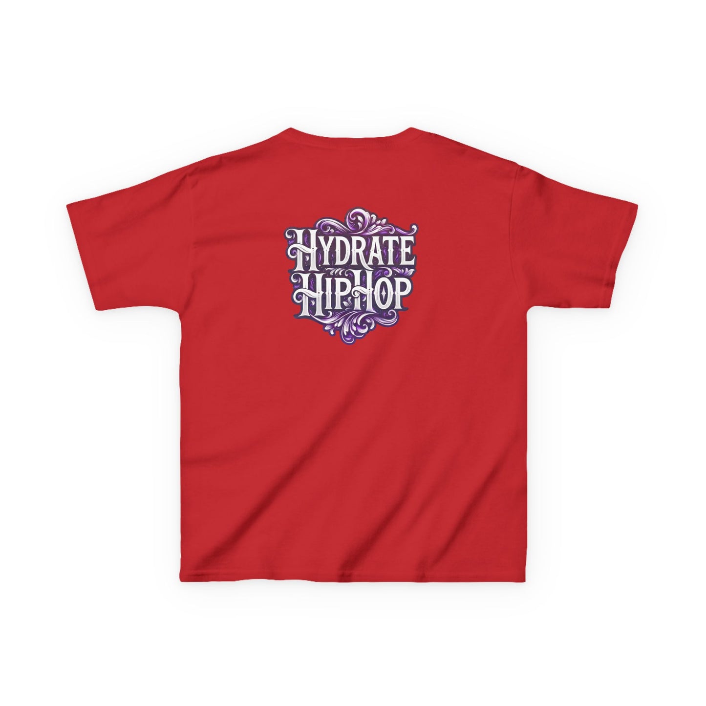 Kids Tee — "Original Soul" Front, "Hydrate Hip-Hop" Back Artistic Graphic