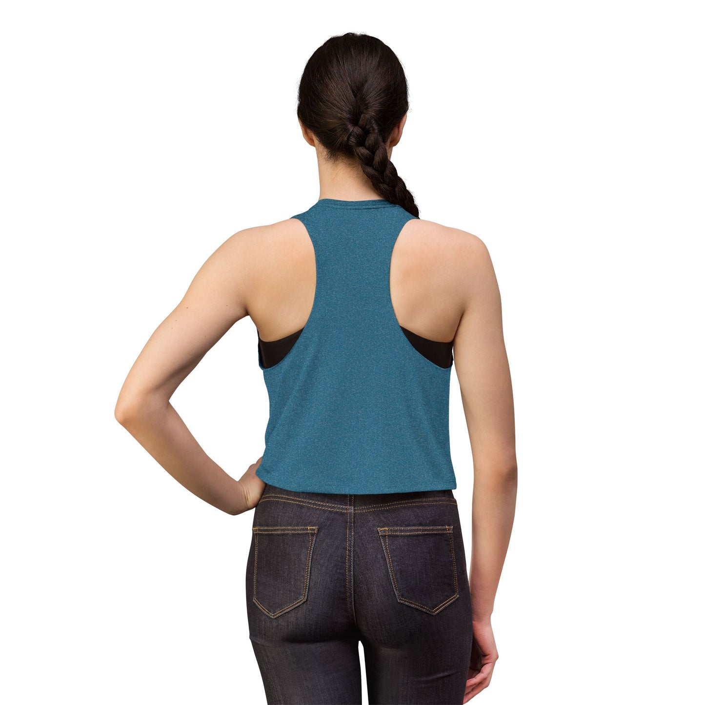 Hydrate Hip Hop Women's Crop Top – Retro Typography Fitness Tank